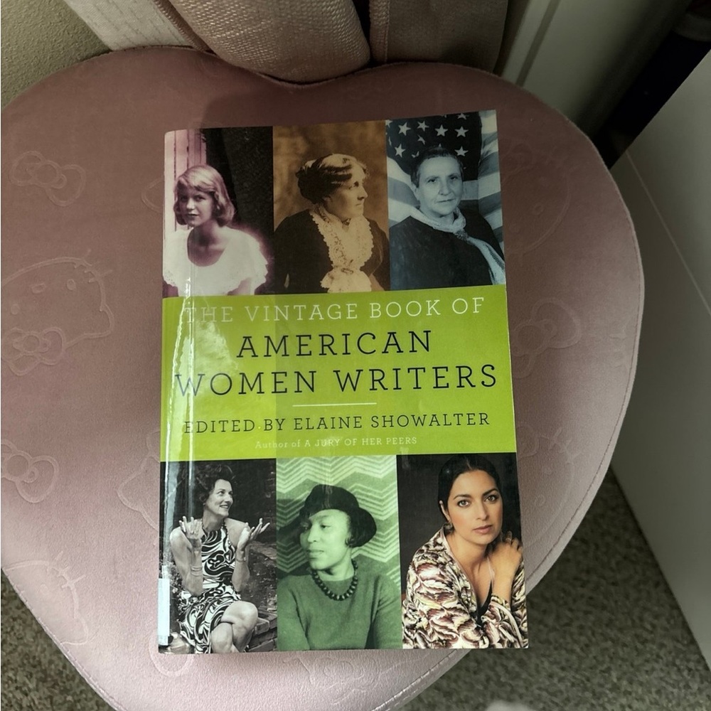The vintage book of American woman writers edited by Elaine showalter